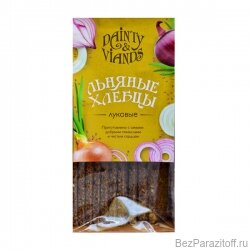 Хлебцы льняные томатные, 120 г. Биопродукт. Без глютена, без консервантов. Белок: 17,65 г./100 г.