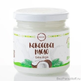 Масло органическое кокосовое, 200 г. стекло  Холодный отжим. Филиппины