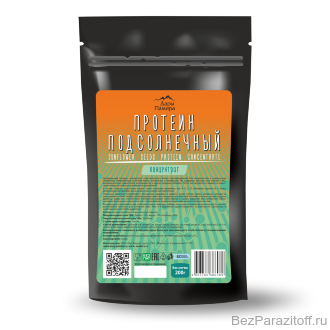 Протеин подсолнечный, 200 г. Растительный источник белка и аминокислот